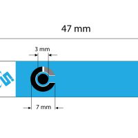 SEGR-200 carbon-based screen-printed electrode on PET substrate