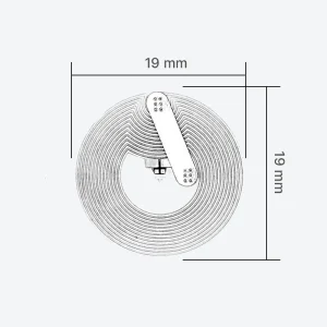 SIC43S1 NFC Sticker with AES-128 for Secured Authentication