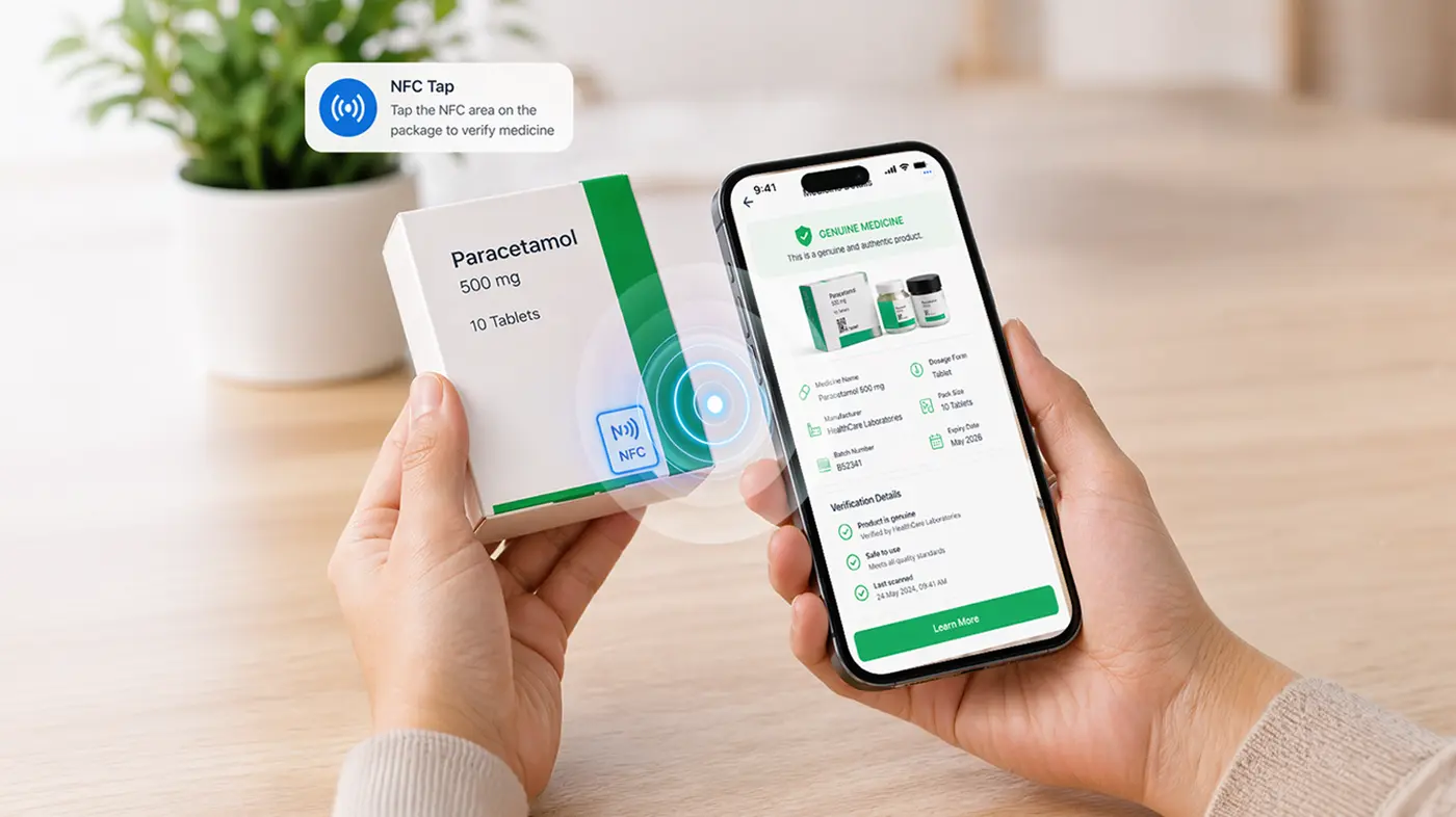 NFC: A New Guardian for Your Medicine Packaging