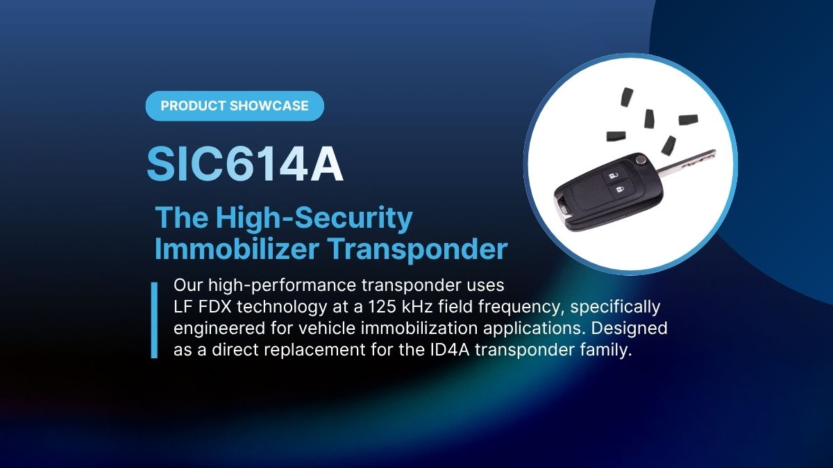 AES-128 immobilizer transponder