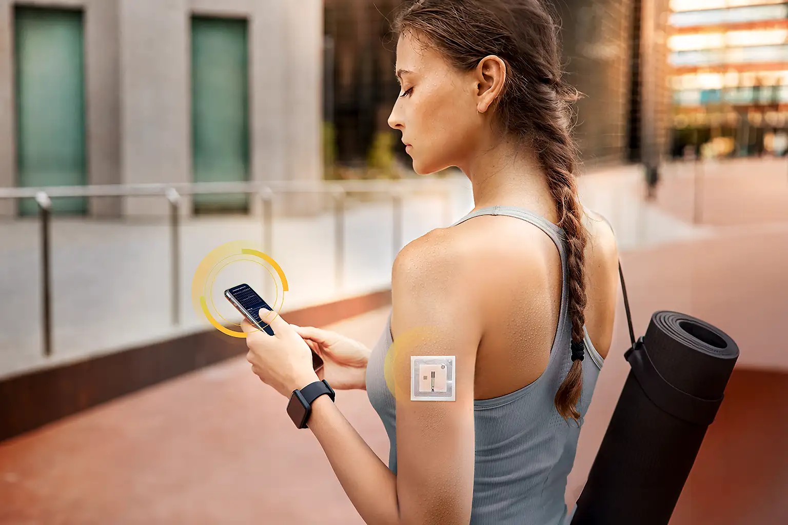Battery-Free Biochemical Sensing for Healthcare Wearables with SIC4341 Introduction